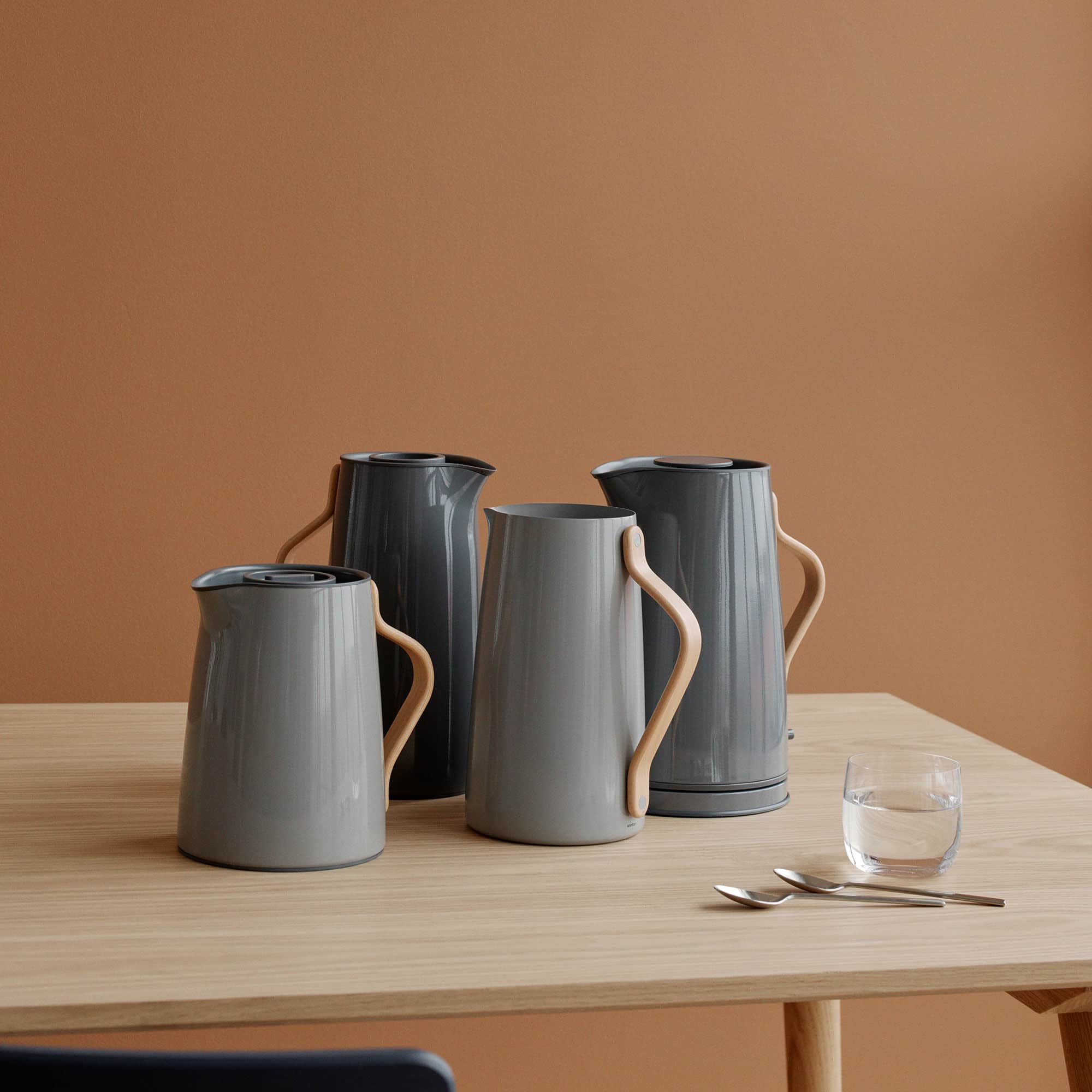 Emma termoskanna - Kaffe 1,2 L - Grå