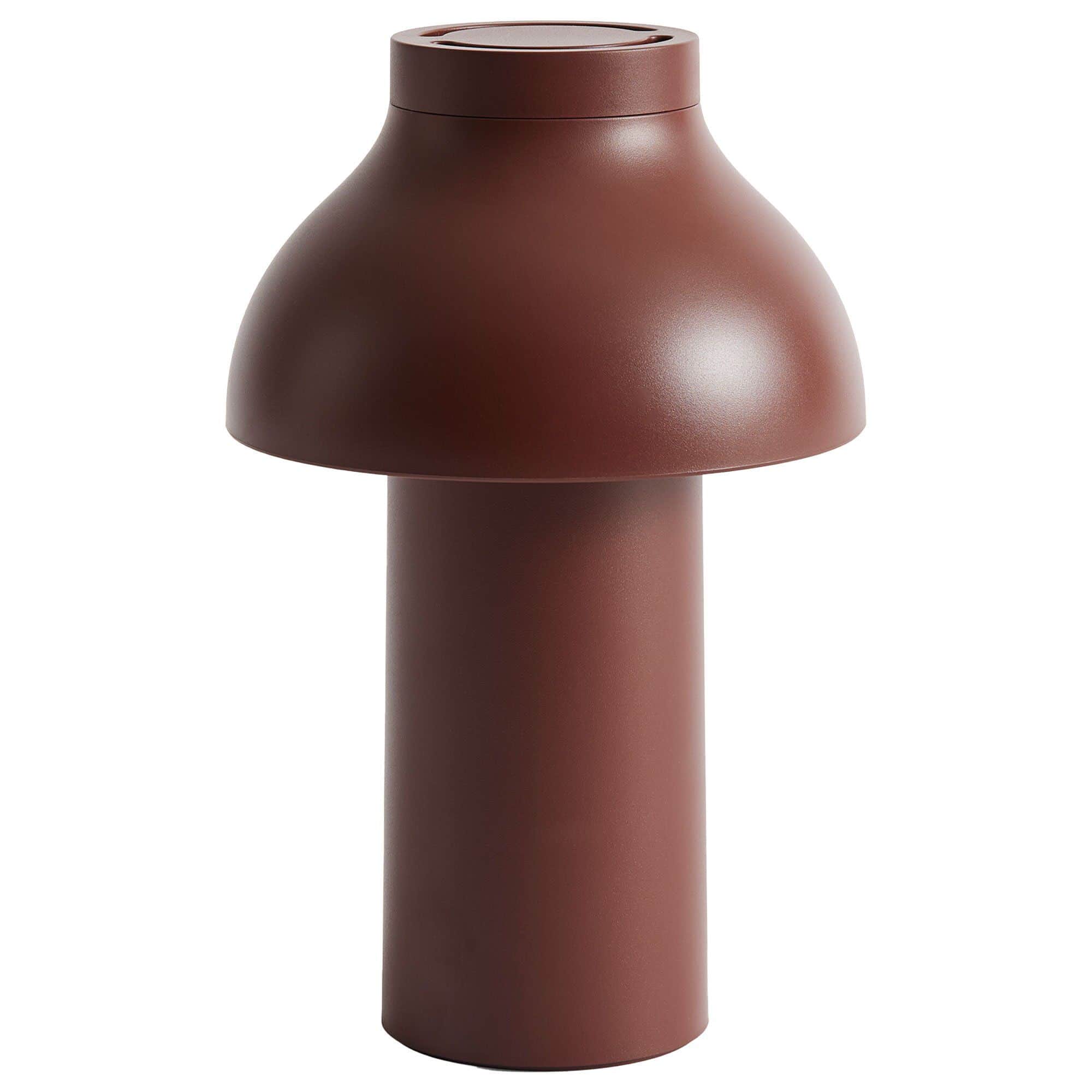 PC Nr. 2 bærbar lampe, jernrød